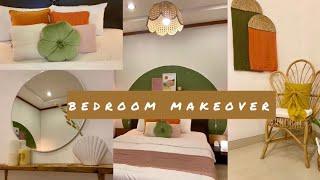 ROOM MAKEOVER INDONESIA | EARTH TONES AESTHETIC +DIY