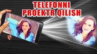 TELEFONNI PROEKTR QILISH