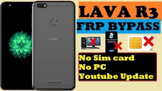 Lava R3 FRP BYPASS Youtube update 2021 || Lava R3 Google Account bypass FRP Remove 2021 Solution