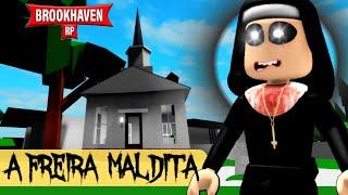 A FREIRA no BROOKHAVEN: Historinha de terror | Roblox com VOZ