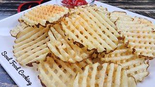 How to make Waffle Fries - Better Than Chick-fil-A