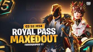 C3S8 Royal Pass Maxing out | Royal Pass Giveaway |  PUBG MOBILE