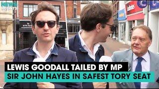 Lewis Goodall followed by MP Sir John Hayes as he explores safest Tory seat | The News Agents