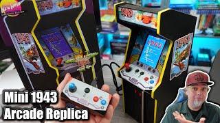 Mini Capcom Replica Arcade Machine! 1943 New Wave Toys Replicade Overhaul Edition REVIEW!