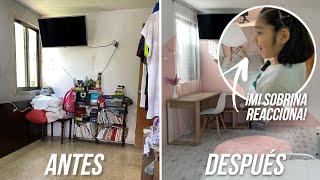  ¡Transformando el CUARTO de mi sobrina con productos de AMAZON, MERCADO LIBRE Y BETTERWARE! | MB 