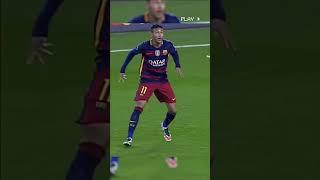 First touch of Neymar 