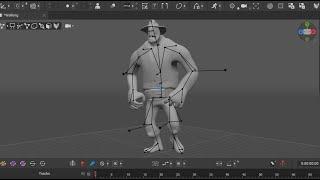 Как сделать анимации в Cascadeur  и закинуть их в BLENDER 3.6 пробую