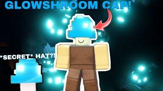 *SECRET* GLOWSHROOM CAP!!! (HOW TO GET!) *0.5% CHANCE!* [Booga Booga Hybrid]