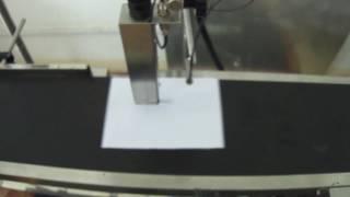 Small character Inkjet printer demo video