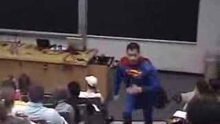superman in lecture