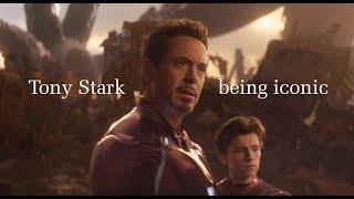 Tony Stark being iconic for 2 minutes straight