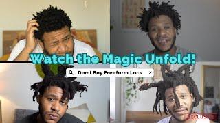 Freeform Dreadlocks Evolution: From 0 to 2 Years – Every Stage Revealed!
