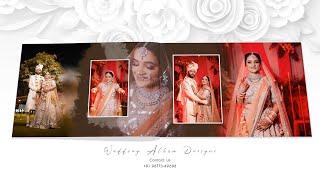 Wedding Album Design | 2024 | 12x36 @weddingalbumdesigns