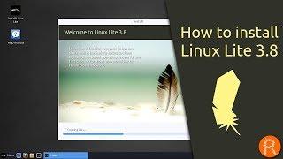 How to install Linux Lite 3.8