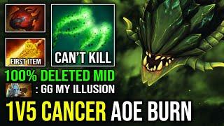 100% NEW CANCER MID Radiance Nethertoxin AOE Burning 1v5 Spell Lifesteal Viper Deleted PL Dota 2