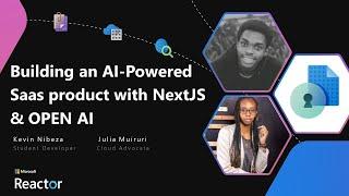 Building an AI-Powered Saas product with NextJS & OPEN AI