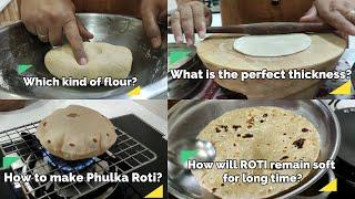 How to Make Roti - Tutorial - 5 Common Mistakes in Making Roti - Secret Tips @RupalsTastyTreats