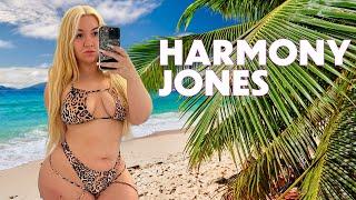 Harmony Jones ~ Curvy Plus Size Model ~ Bio & Facts