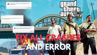 Fix GTA 5 Error | Not Launching, Crashing, Freezing, Black Screen, Unexpected Error