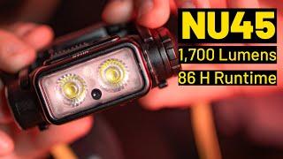 Successor to the NU43? Nitecore NU45 Headlamp Overview