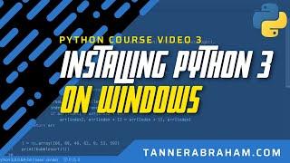 Install Python 3 on Windows