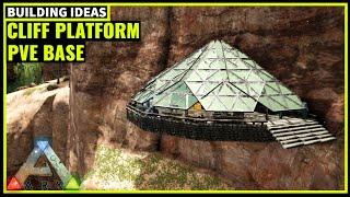 HOW TO BUILD A CLIFF PLATFORM PVE BASE | ARK SURVIVAL