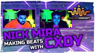 NICK MIRA MAKING CRAZY BEATS WITH CXDY  INTERNET MONEY COOKUP  TWITCH LIVE [03/17/21]