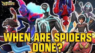 HOW LONG BEFORE SPIDERS ARE OUT? - MARVEL Strike Force - MSF