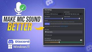 Best Audio Settings for Discord on Windows PC | That Will Make Your Mic Sound Better