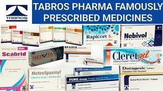 Tabros Pharma Medicines | Dr Ahmed Bukhari | #TabrosPharma #TabrosPharmaProducts