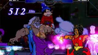 Mugen: Sho Nuff/Momasusta/Fly Flea/Zeus vs Fat Albert/Duck Dodgers/Cinnamon/Mickey Mouse