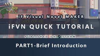 [iFVN - iF Visual Novel Maker] Full English - Quick Tutorial part1