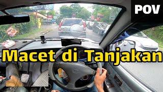 Terjebak Macet di Tanjakan - Stop n Go di Tanjakan - WASPADA MATI MESIN DAN MELOROT - Kijang LGX