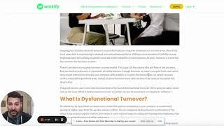 Dysfunctional Turnover: What it is, and How to Avoid it