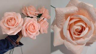 How to Make Rose Flower from Plastic Bag