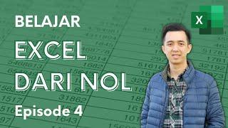 Belajar Excel dari Nol episode 4 | Tutorial Excel Pemula