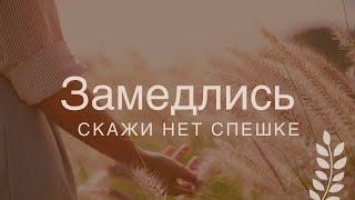 Медленная жизнь.  Как спешка вредит нам?