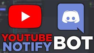 How to Get Discord Bot Notifications When A Youtube Video is Uploaded! Working 2022 Youtube Bot