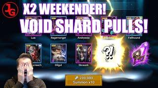 x2 Weekender! Void Shard Pulls! - Raid Shadow Legends #raidshadowlegends