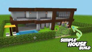 MINECRAFT EASY MODERN HOUSE BUILD / @SHINZz.1