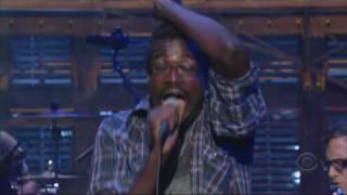 TV On The Radio - Wolf Like Me ( Live on Letterman ) HD & in sync