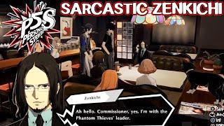 Zenkichi loves being sarcastic - Persona 5 Strikers