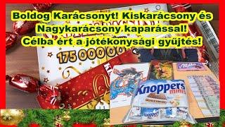 Boldog Karácsonyt! Kiskarácsony és Nagykarácsony kaparással! Célba ért a jótékonysági gyűjtés!