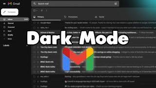 How to Turn On Dark Mode in Gmail on Desktop and Laptop