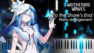 To the Shore's End OST  「Black Shores OST」 - Wuthering Waves Piano Tutorial