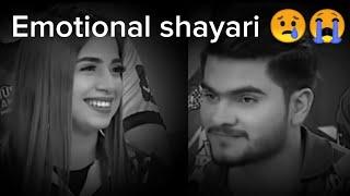 Emotional sad shayari | Asad and dr madiha  | #youtube #asadshayari #allshots