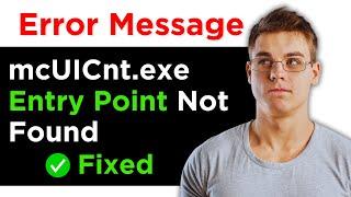 Fix mcUICnt.exe Entry Point Not Found The Procedure Entry Point BCryptHash Could Not Be Located