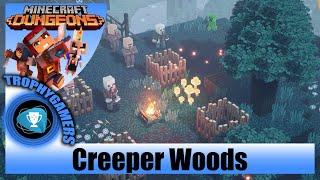 Minecraft Dungeons - Creeper Woods Walkthrough Part 2 - Find the Caravan & Free the Villagers