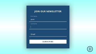 How to Add Floating Labels to Form Fields in Divi