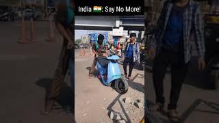 Ola Electric Scooter Wrecked 